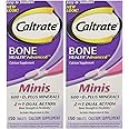 Caltrate Minis + Minerals Size 150ct Caltrate Minis + Minerals ,150 Count (Pack of 2)