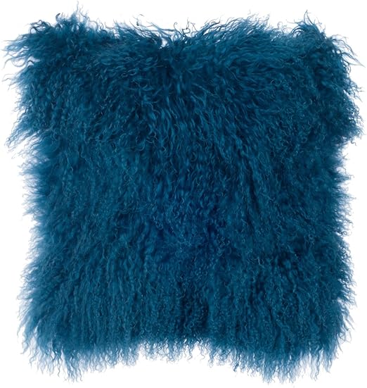 Amazon Com Slpr Mongolian Lamb Fur Throw Pillow Cover 20 X 20