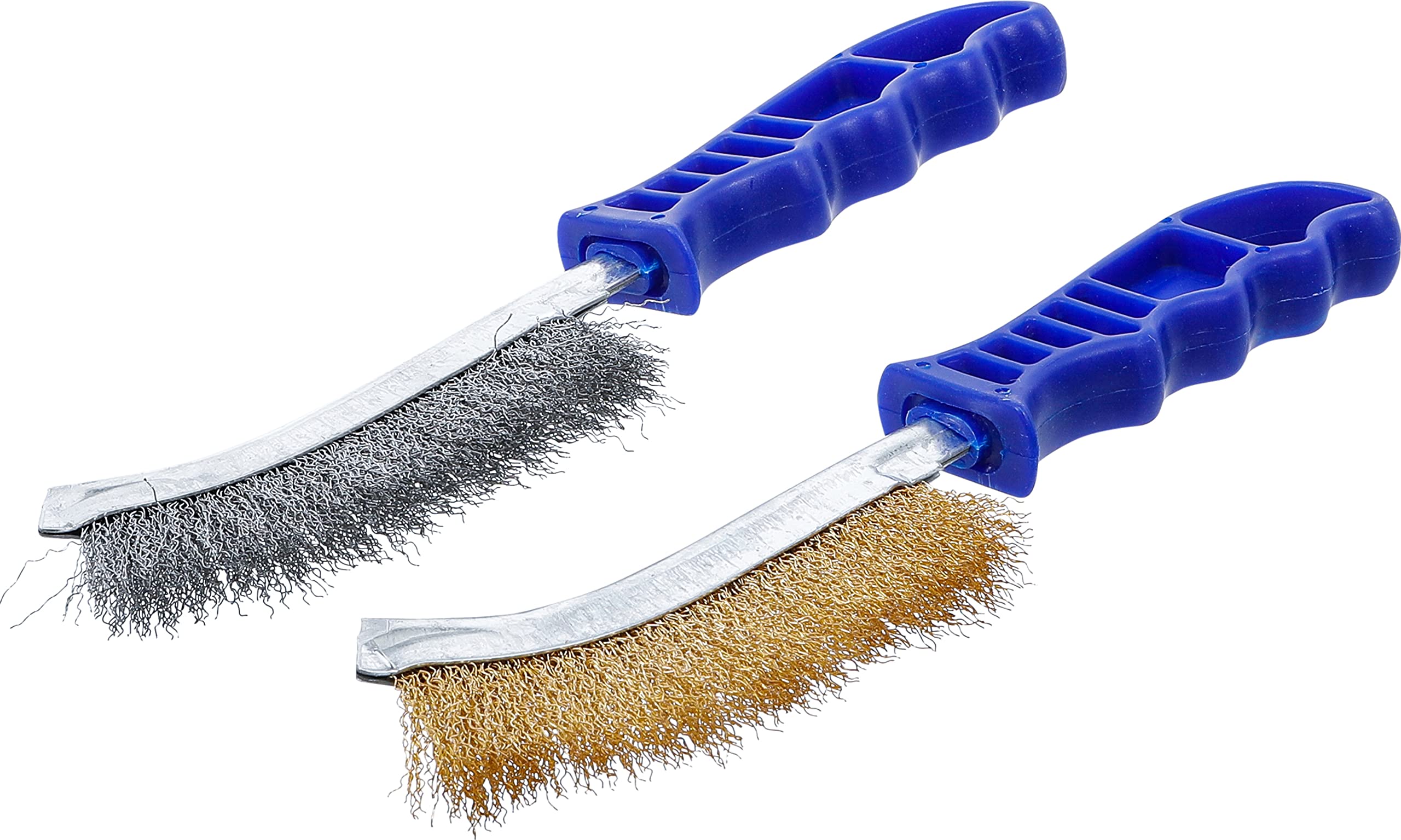 BGS 71033 | Steel Wire Brush Set | steel and brass coated steel | 260 mm | 2 pcs.