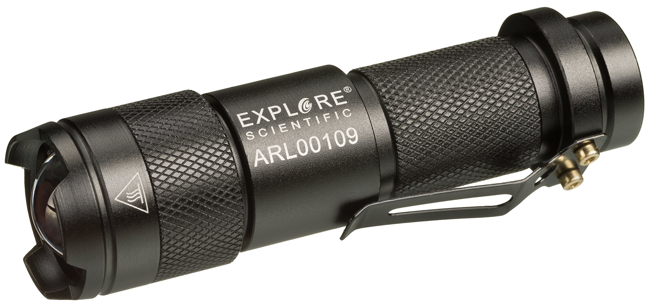 Explore Scientific 0340100 ASTRO R-LITE Red Light Flashlight with 360 Degree Signal Function - Black