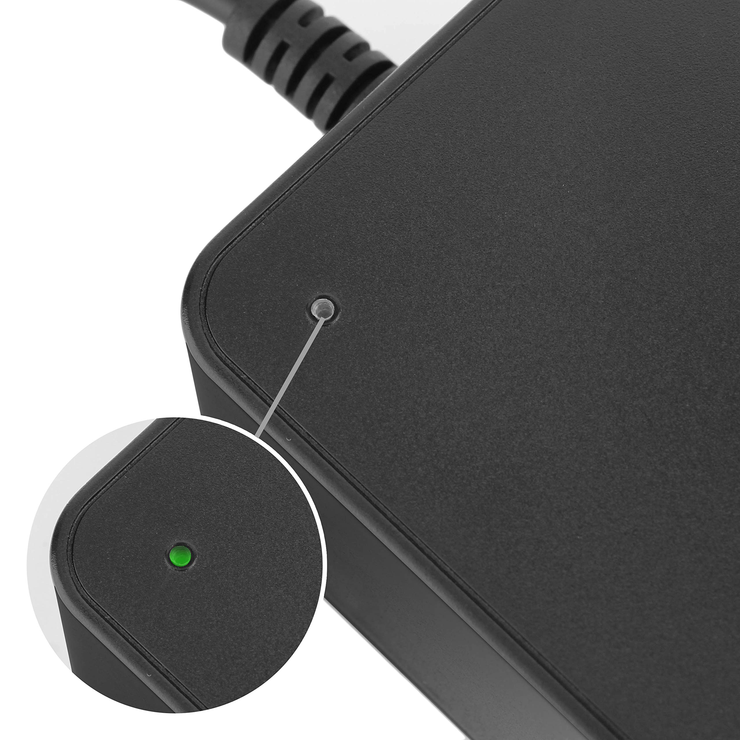 EVAPLUS 42V 2A (84W) Power Adapter for Lime Scooter Chargers for Ninebot G30LP ES2 ES4 ES1L F20 F30 F40 E22 E25 Xiaomi M365 Pro/Pro2 Lime-S and Hiboy S2R Electric Scooter with 36V Li-ion Battery
