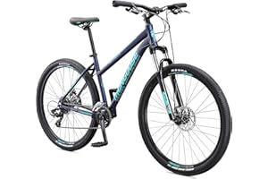 Mongoose Switchback Comp Expert Sport Trail Mountain Bike for Adult Men Women, 16/18/21-Speed Options, 27.5-Inch Wheels, Disc Brakes, Small Medium or Large Aluminum Frames, Hardtail Bicycles