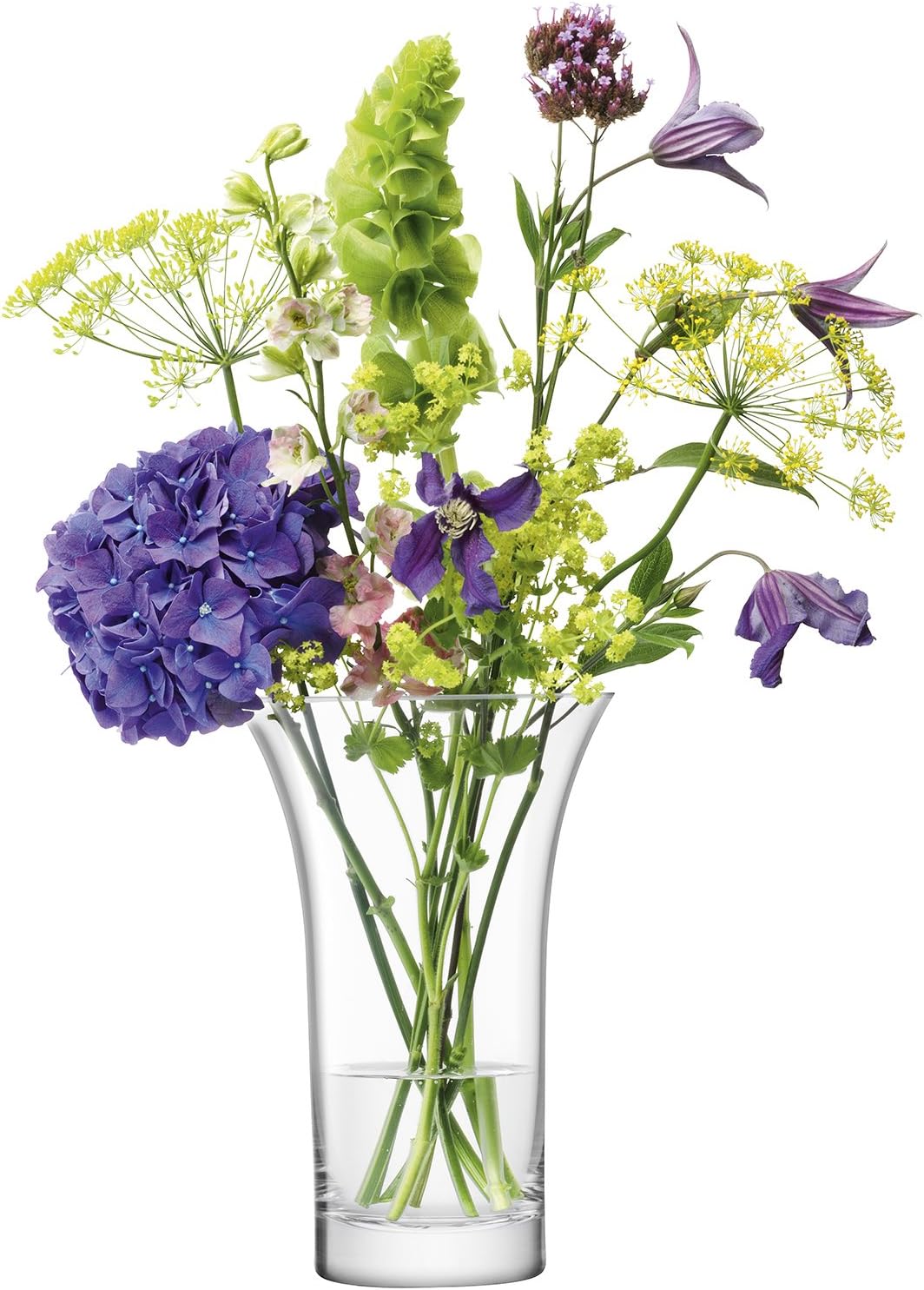 LSA International FW32 Flower Flared Bouquet Vase H22cm Clear Amazon