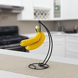Home Basics Steel Banana Tree Holder Stand, Rust