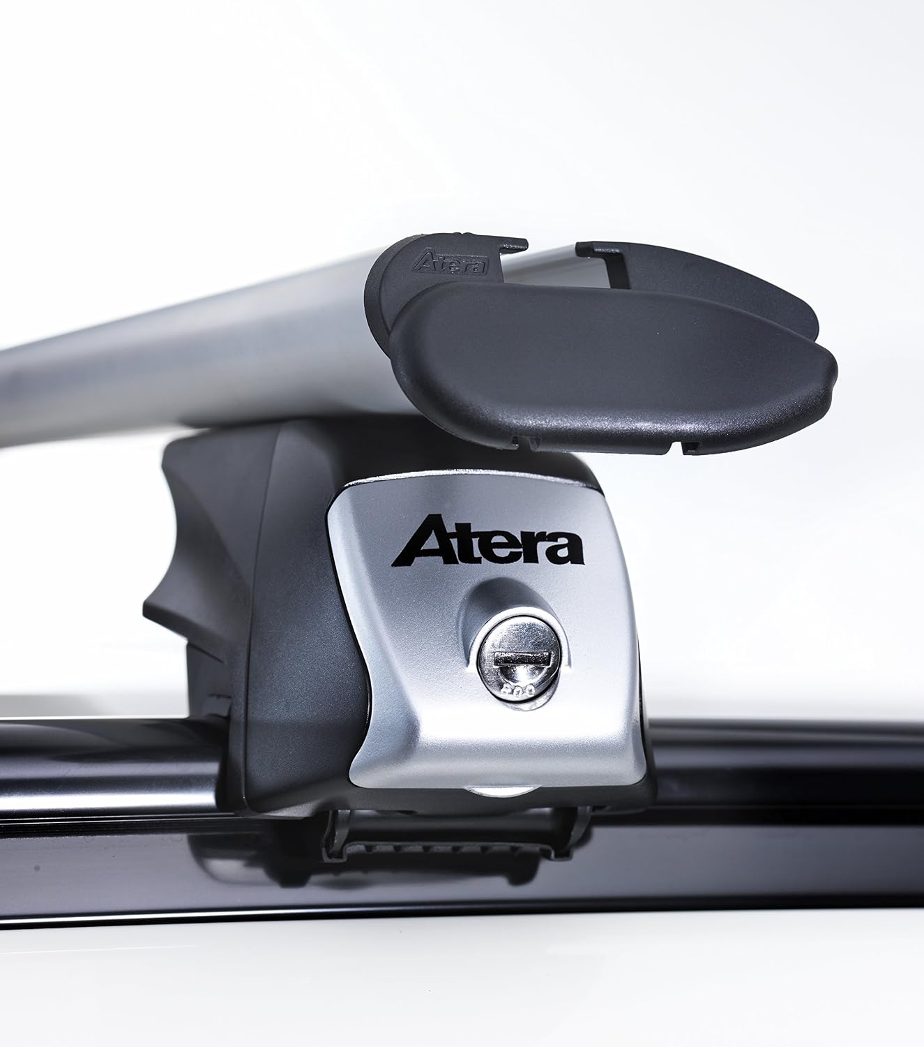 Atera 048522 Car roof rack Signo RTD - Aero profile silver - for cars with overhead roof rails - steel 122 cm - Image 3