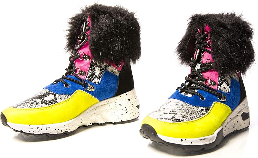 fur lined high tops womens