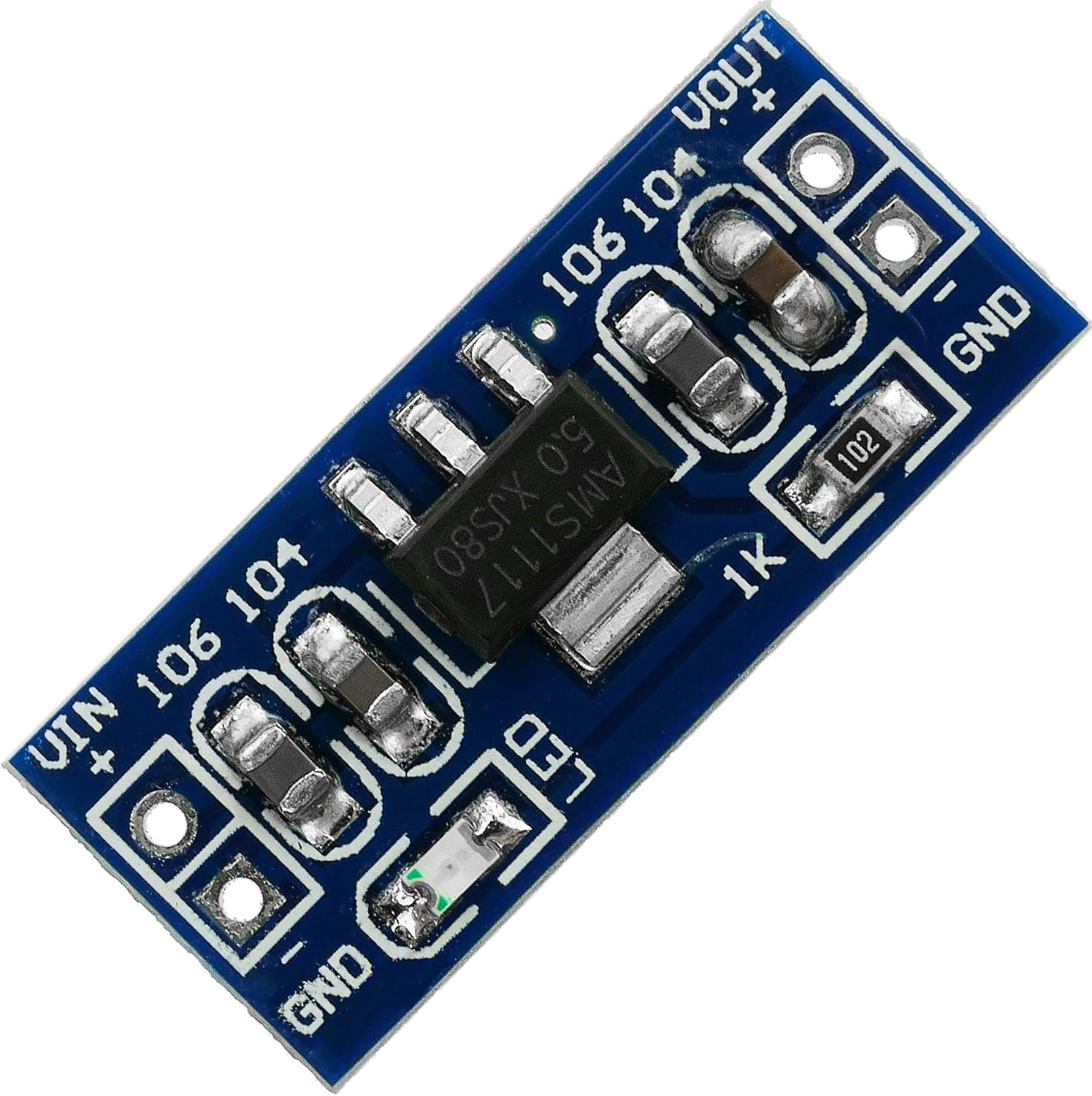 BeMatik 6-12V to 5V DC-DC Power Supply with AMS1117 DW-0413 Voltage ...