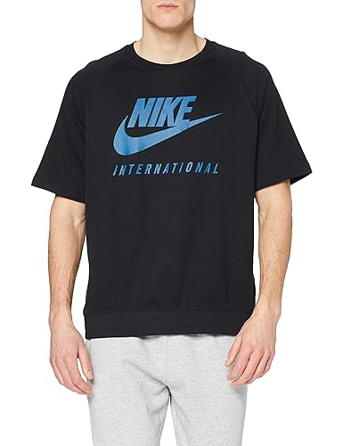 Nike Men's International Crew Black: Amazon.in: Clothing & Accessories