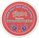 Craftplay Washable Paint Pads Set 4 Non Toxic Kids Hands Feet Art Crafts 15cm view 2