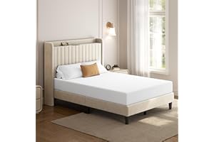 Yaheetech Full Size Mattress 8 Inch- 3 Foam Layer Cooling Gel Memory Foam Mattresses, Green Tea for Fresher Sleep, Medium Fir