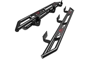 CLAMBER Running Boards for 2019-2026 Dodge Ram 1500 Crew Cab New Body Style (Exclude 19-24 Classic), 6.3 Inch Side Steps Nerf Bars, Heavy-Duty Three Tube Design