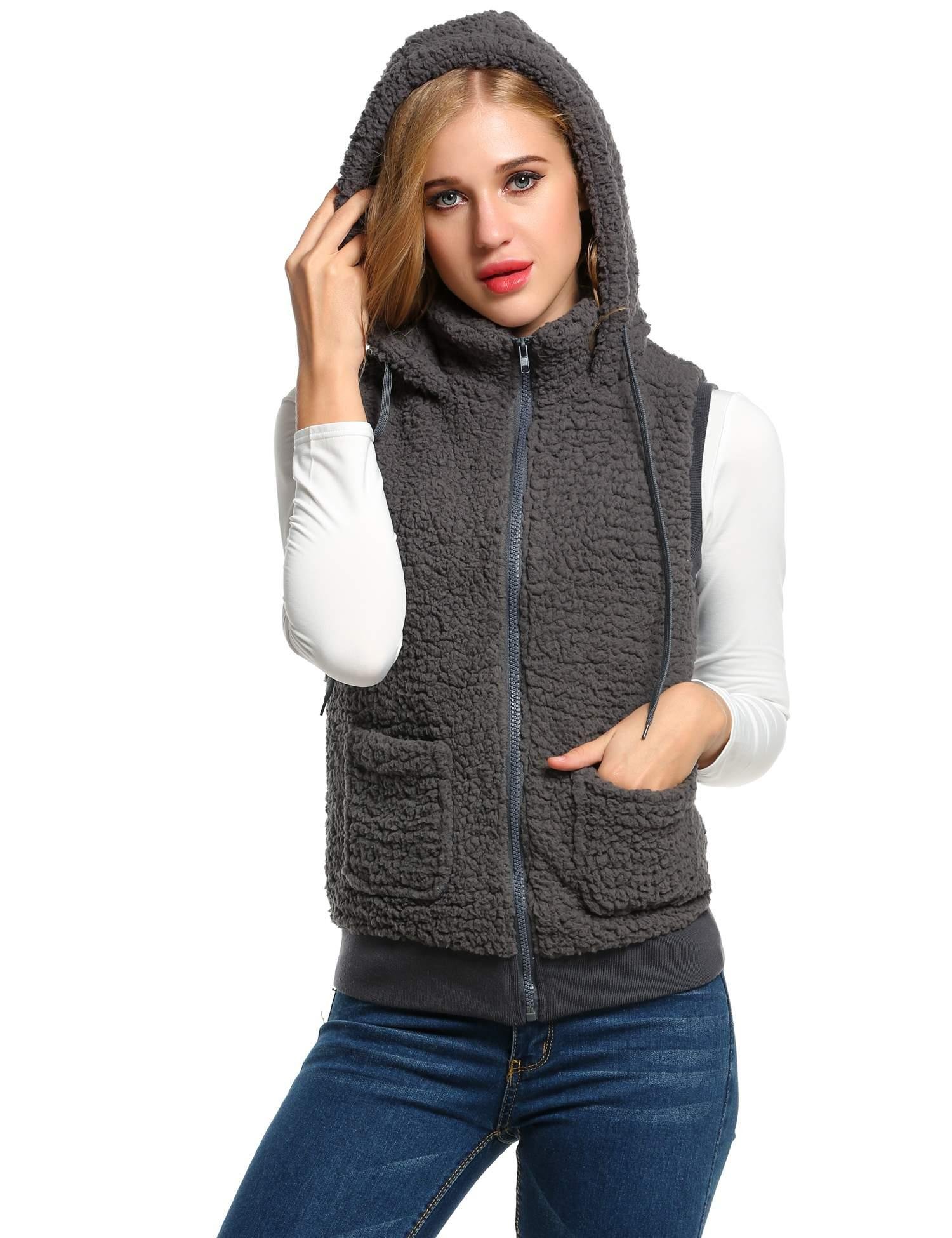 Zeagoo Women\'s Springs Padded Down Vest Bodywarmer Showomen