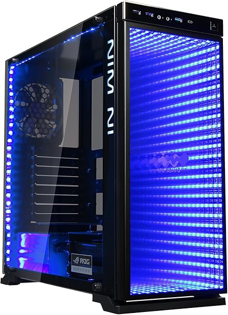 Caja para Ordenador. Negro Mid Tower: Amazon.es: Informática
