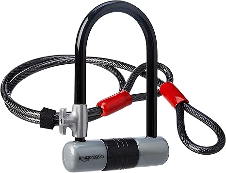 d lock and cable