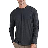 Free Fly Men's Shade Long Sleeve - UPF 50+ Sun Protection Clothing Men's Sun Shirt, Bamboo Viscose Long Sleeve Shirt