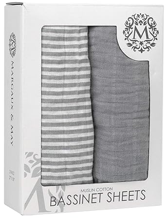 muslin bassinet sheet