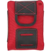Lightning X LXPBW Wallet Trauma Pouch &ndash; Slim EDC Pocket Pouch for Bleeding Control IFAK - RED (Empty, Pouch Only)