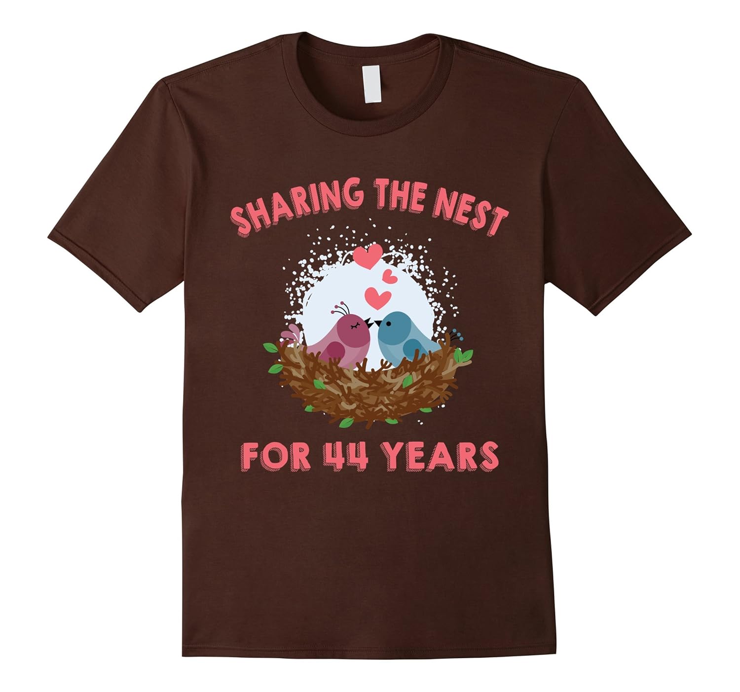 Husband Wife T Shirt 44th Wedding Anniversary Gift Ideas Pl Polozatee