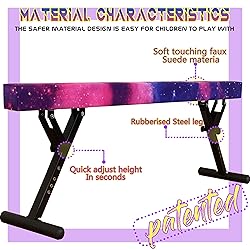 FC FUNCHEER Adjustable balane Beam for Kids - 8FT