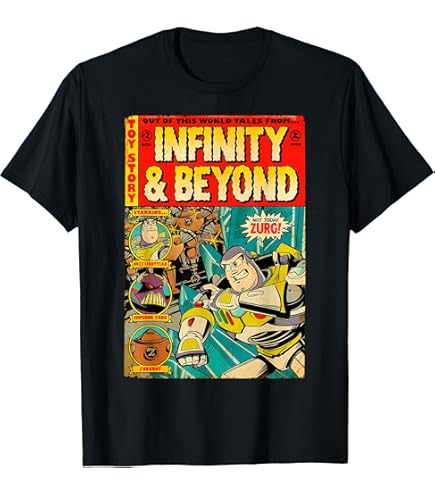 Amazon.com: Disney Pixar Toy Story 2 Buzz And Woody Poster T-Shirt
