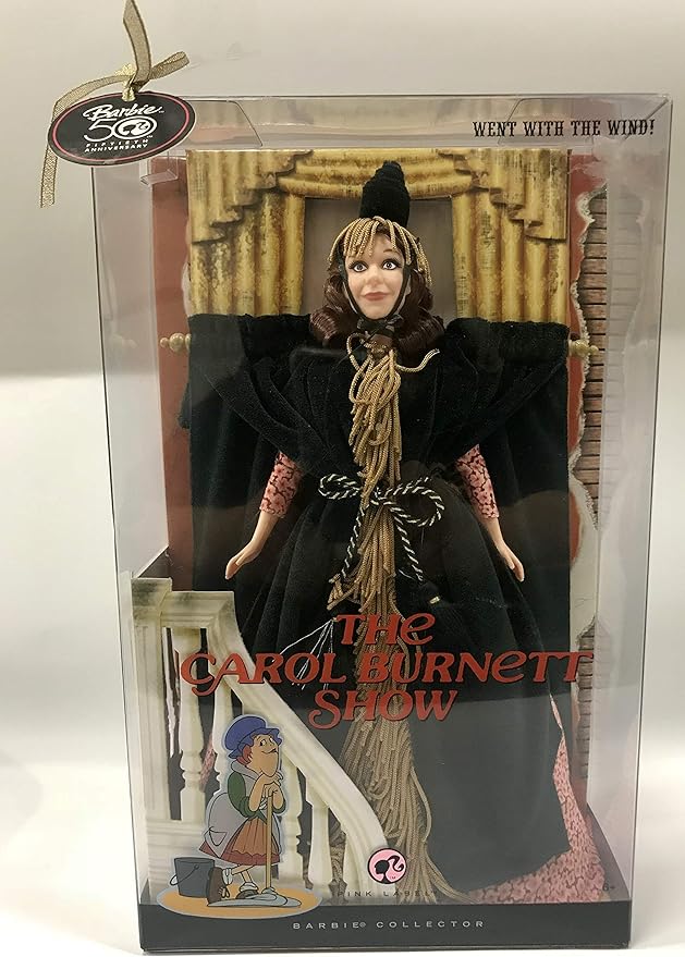 Mattel The Carol Burnett Show Went With The Wind Barbie Doll