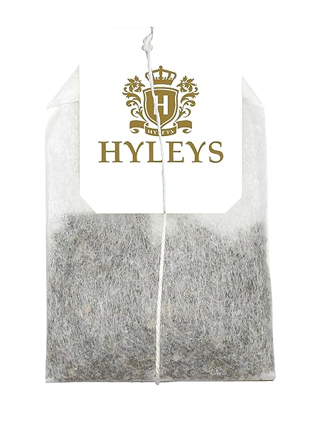 HYLEYS DETOX TEA FOR CLEANSE – BLACK TEA WITH GINGER, HONEY & CINNAMON – 25 TEA BAGS (1 PACK) – SUPPORTS DIGESTION, DETOX & BLOATING RELIEF