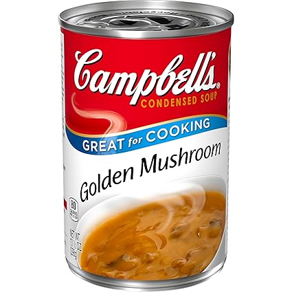 Amazon Com Campbell S Condensed Soup Golden Mushroom 10 5 Oz Grocery Gourmet Food