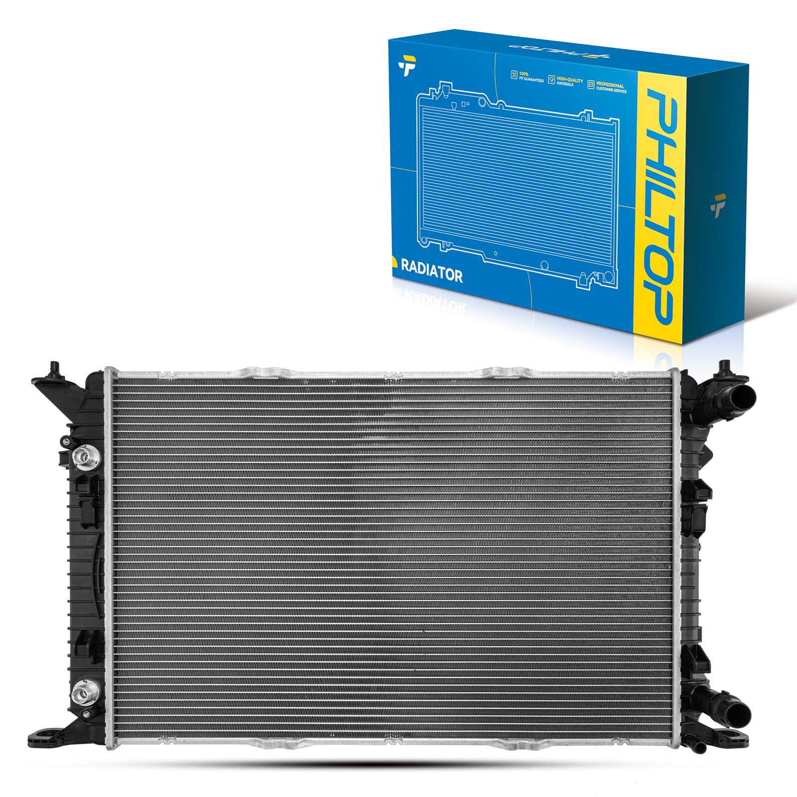Photo 1 of ****SIMILAR ITEM****
PHILTOP CU13188 Automotive car Radiators for 2011-2017 Q5 2.0T, 2010-2016 A4 Quattro, 2011-2017 A5 Quattro, 2015-2018 Q3 Quattro, 2009-2016 A4, 2015-2018 Q3, 2013-2015 A6 Quattro 2.0T