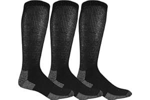 Dr. Scholl's Men's Advanced Relief Blisterguard Socks-2 & 3 Pair Packs-Non-Binding Cushioned Comfort