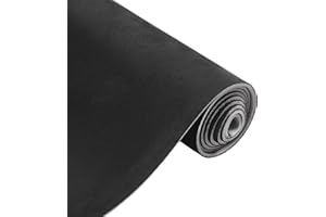 Partuto Headliner Fabric 96" L x 57" W Interior Trim DIY Roof Repair Replacement Suede Fabric Black 1 Pcs
