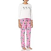 Amazon Essentials Disney | Marvel | Star Wars Women's Flannel Pajama Sleep Sets