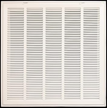 25 X 20 Steel Return Air Filter Grille For 1 Filter Fixed