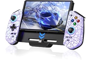 CYOYPPY Controller for- USB-C Plug & Play Pro Controller Handheld Mode, One-Piece with Hall Joystick/4 Game Slot/Dual Motor