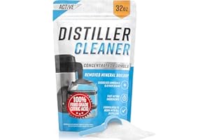 Distiller Descaler Citric Acid Cleaner - 2 Lb Bulk Citric Acid Powder for Cleaning Water Distillers, Pure Citrus Acid Crystal