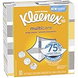 Kleenex Multicare Facial Tissues, 80 Tissues per Box, 6 Packs