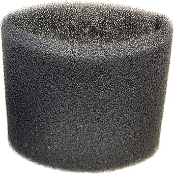 HQRP Foam Filter Sleeve compatible with Shop-Vac 500M, 500X, 5010, 5015, 5020, 5025, 5275, 6045, 6045AH, 6060, 610A, 610B, 600BH150 Wet Dry Vacuums
