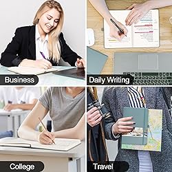 EMSHOI Lined Journal Notebook - 120gsm Thick