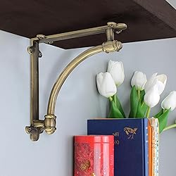 NACH Decorative Shelf Brackets, 2 Pack of 9.6 x 1.7