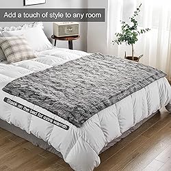 Oversized Soft Throw Blanket, 60" x 80" Luxurious