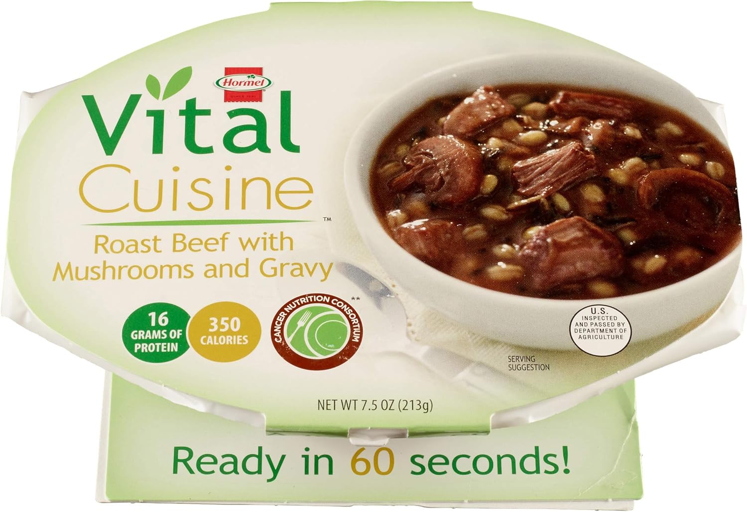 Hormel Healthlabs Vital Cuisine Roast Beef with Mushroom and Gravy, 7.5 Ounce 7