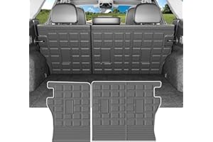 powoq Backrest Mat Compatible with 2020-2025 Subaru Outback Rear Seat Protector TPE All Season Protection Cargo Liner Replacement for 2020-2022 2023 2024 2025 Subaru Outback Accessories (Backrest Mat)