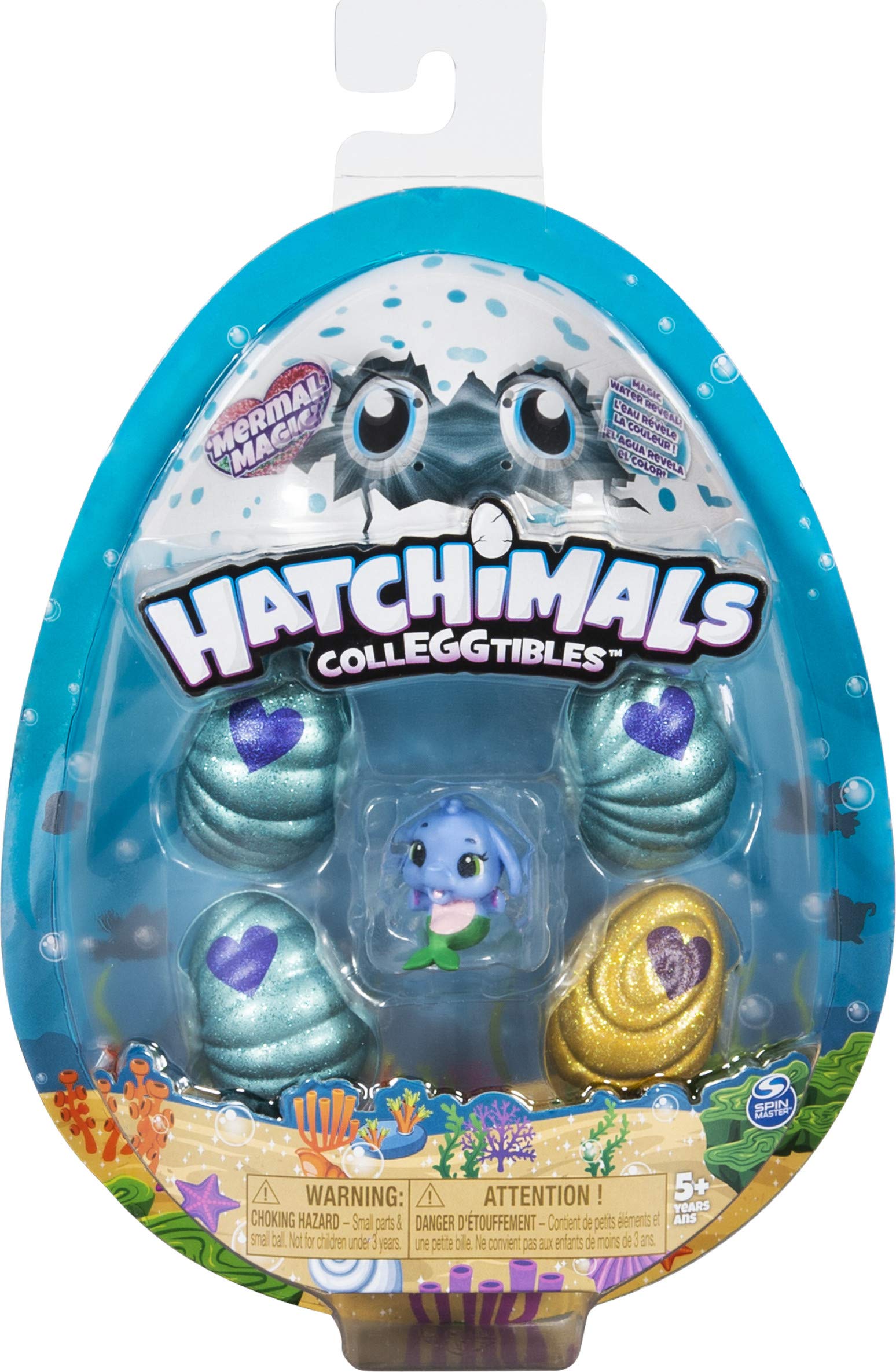 Hatchimals CollEGGtibles, Mermal Magic Pack Bonus with Season