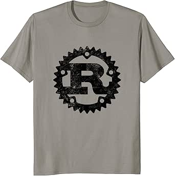 Amazon.com: Rust Programming Language tshirt distressed: Clothing