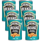 Heinz Beanz In A Rich Tomato Sauce Baked Beans, 14.64 oz / 415 g, 6 Pack