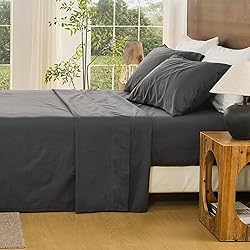 Bedlifes 100% French Linen Sheets Queen Size
