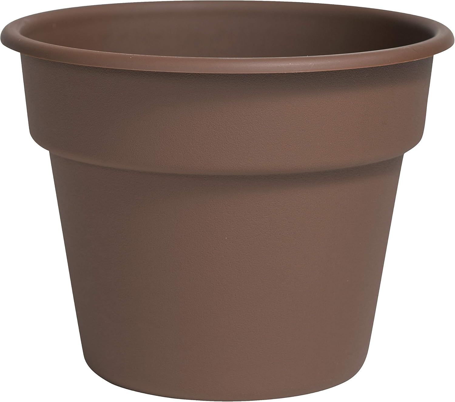 Bloem DC12-45 DCBT18-42, Living Green DCBT18-00 Dura Cotta Plant Window Box, 18-Inch, Black, 12", Chocolate