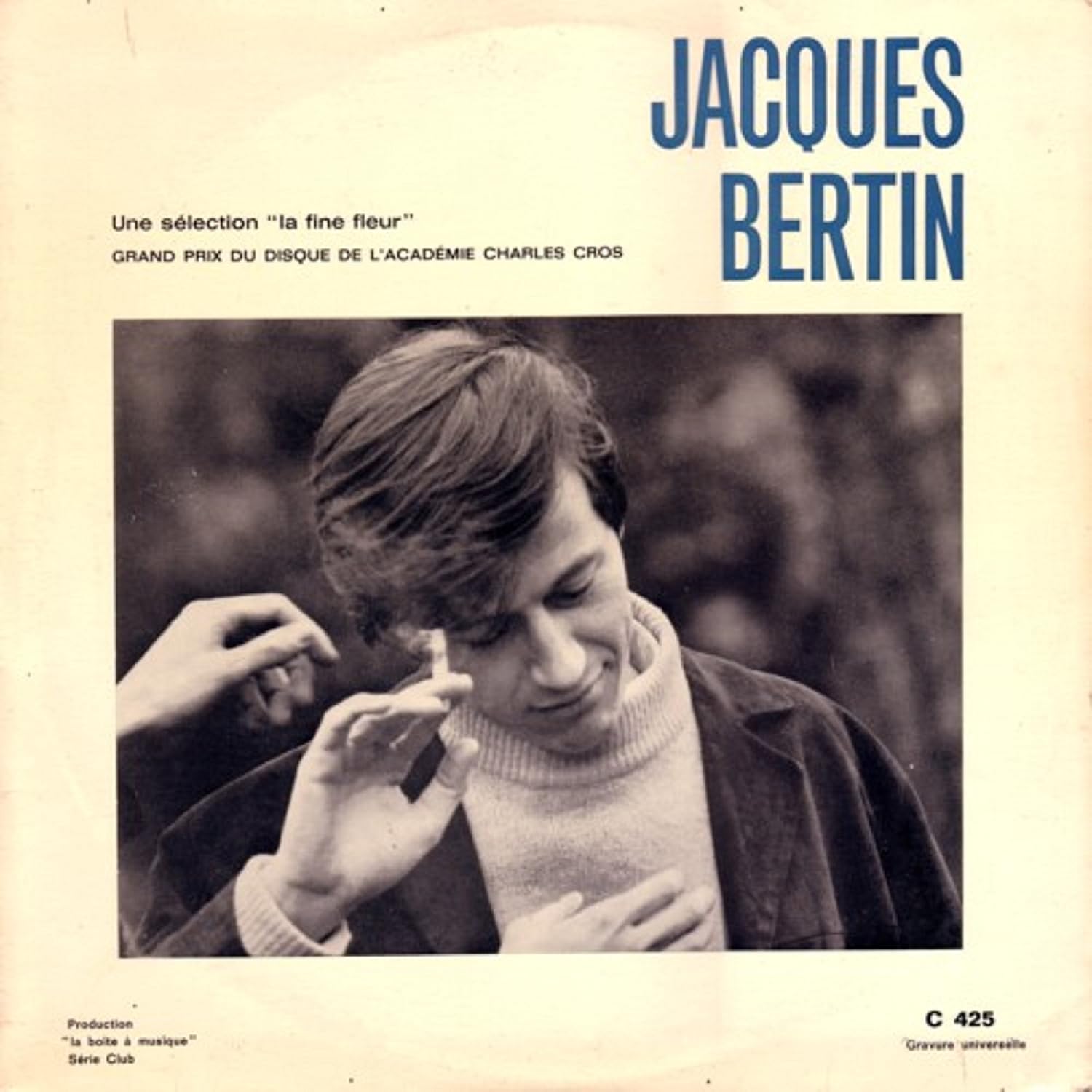 Bertin Jacques Selection La Fine Fleur Amazon Co Uk Music