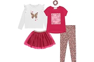 BTween Girls Kids Clothing and Accessory Set 5 Piece Mix And Match Sets