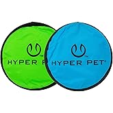 Hyper Pet Flippy Flopper 9" Flying Disc Soft Dog Toy, Floats in Water & Safe on Teeth, for All Breeds, Pack of 2 (Colors May Vary)