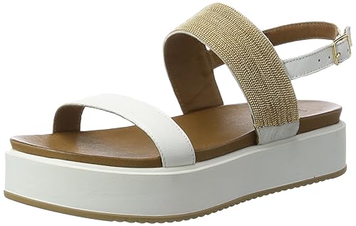 Inuovo Damen 7459 Plateausandalen